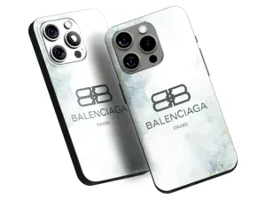 Balenciaga Cover Telefono Tocco Premium di Lusso